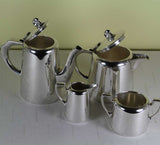 Individual Silver Tea & Coffee Set