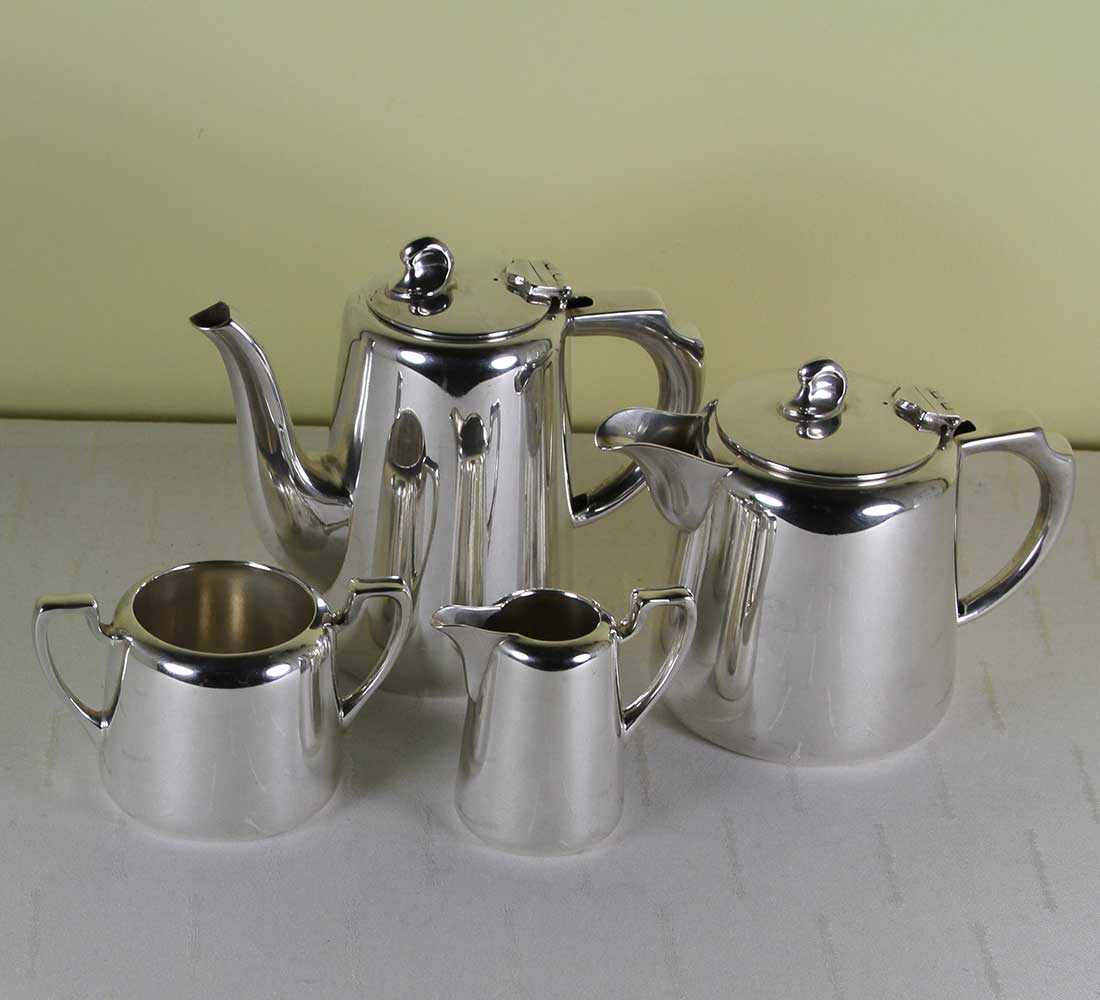 Individual Silver Tea & Coffee Set Individual Silver Tea & Coffee Set