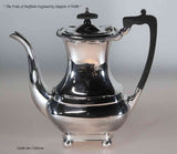 Tea & Coffee Set, Gadroon & Shell