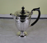 Silver Tea & Coffee Set, Hepple White