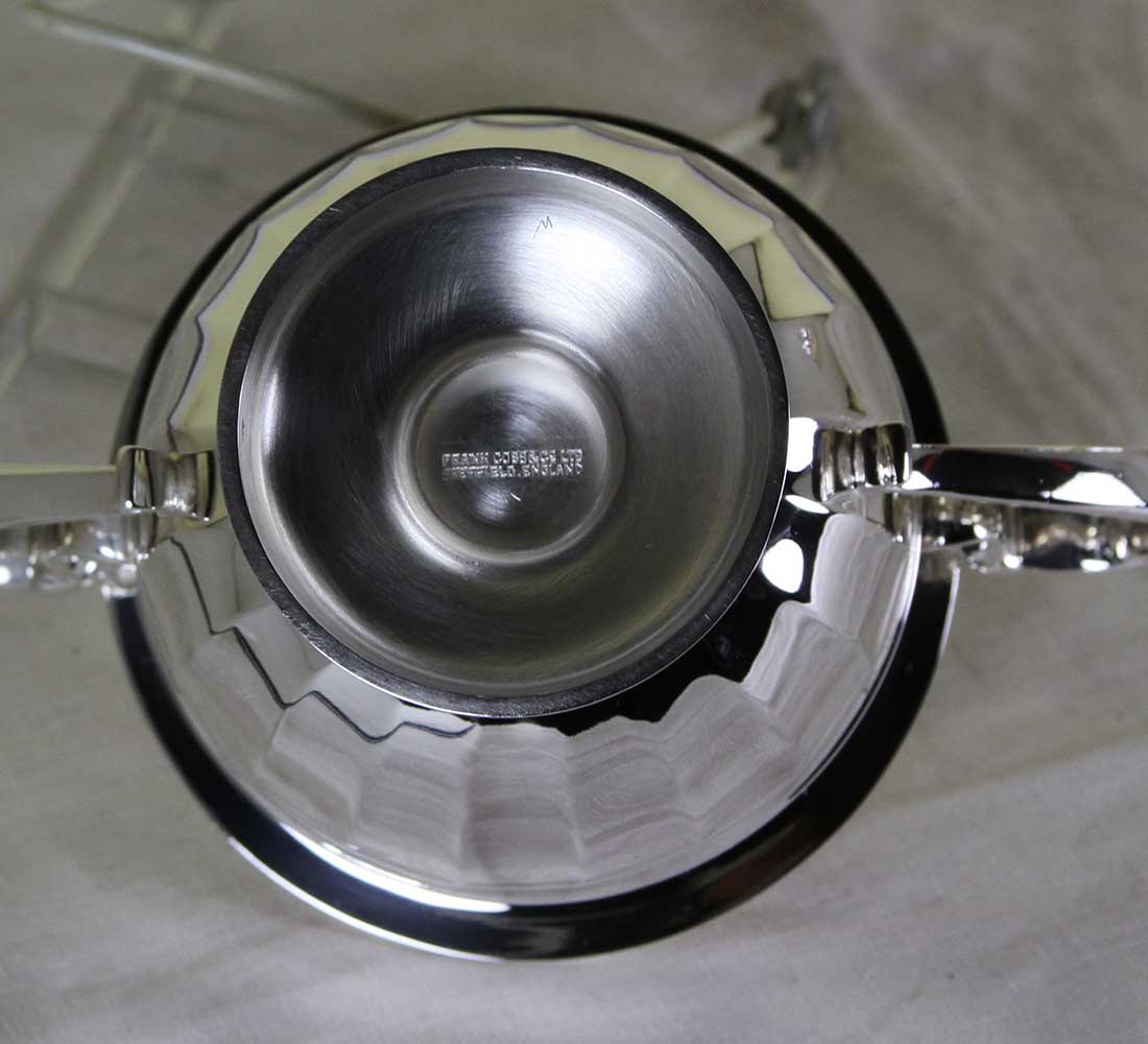 Silver Tea & Coffee Set, Hepple White Silver Tea & Coffee Set, Hepple White