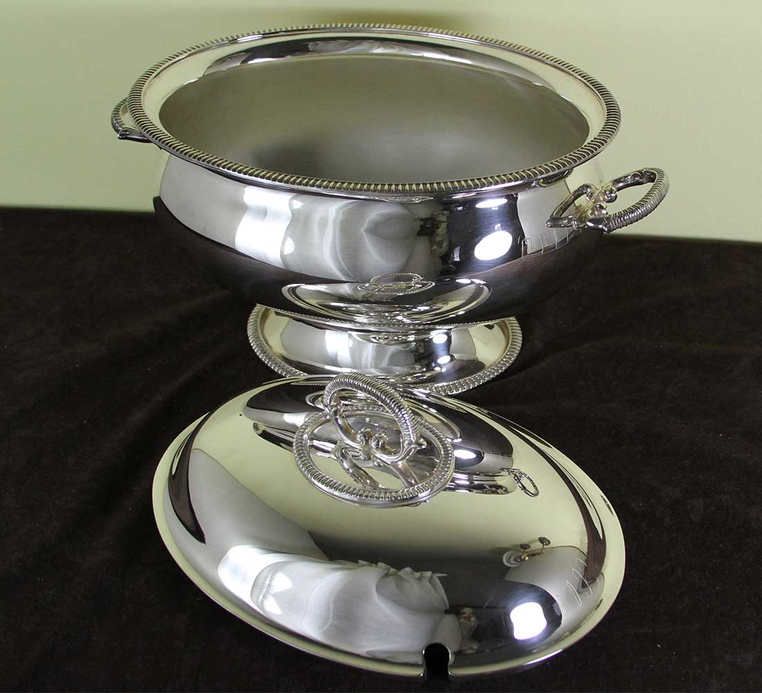 Imperial Suite of 13 pc Matching Dinner service with French Gadroon Pattern Imperial Suite of 13 pc Matching Dinner service with French Gadroon Pattern