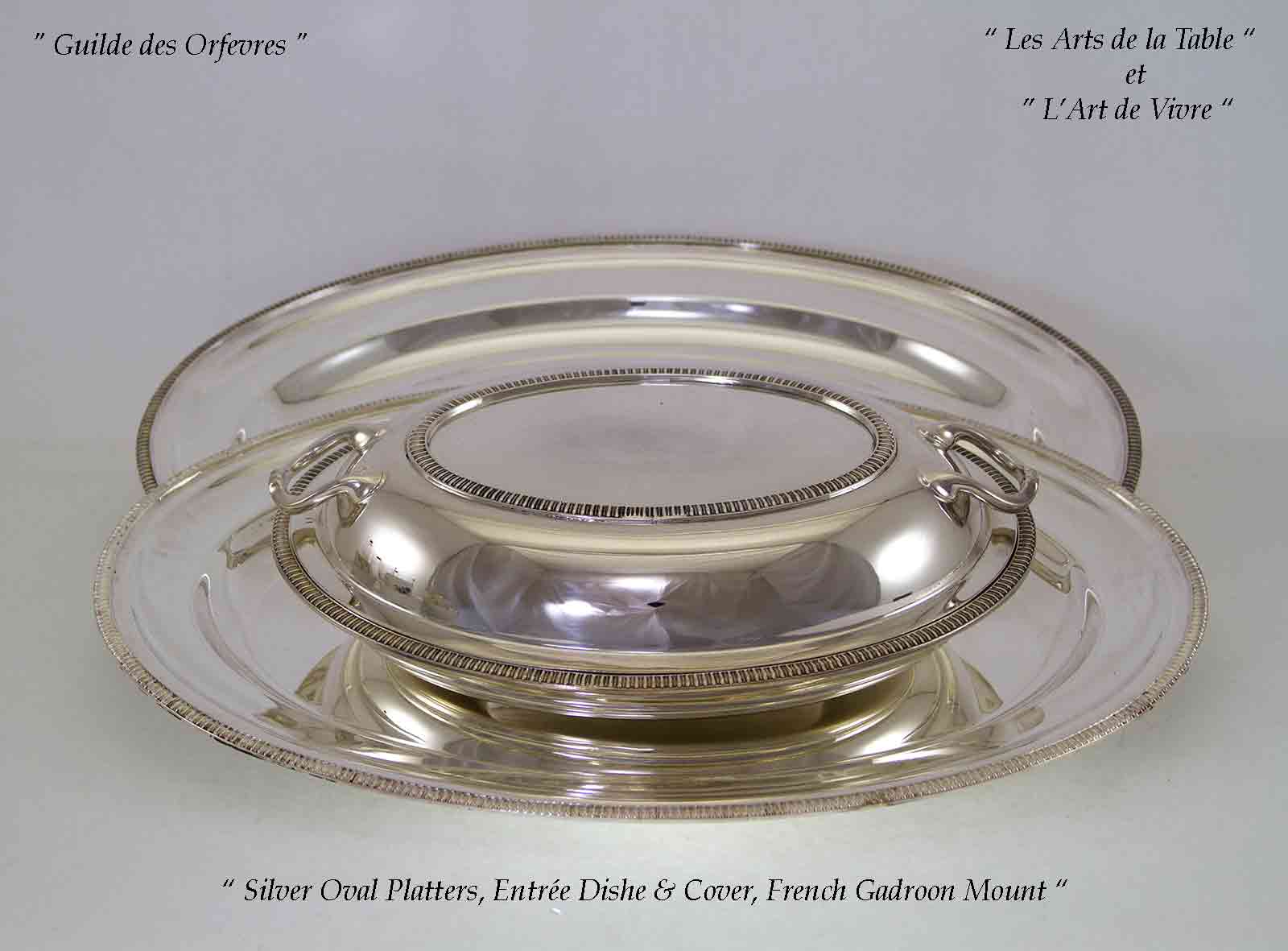 Royal Suite of 15 Matching Dinner service, French Gadroon Royal Suite of 15 Matching Dinner service, French Gadroon