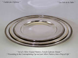 Imperial Suite of 13 pc Matching Dinner service with French Gadroon Pattern