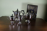 Silver Tea & Coffee Set, Hepple White