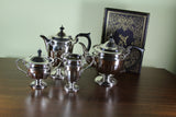 Silver Tea & Coffee Set, Hepple White