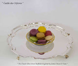 Silver Chippendale Salver with Feet