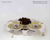 Silver Chippendale Salver with Feet