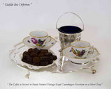 Silver Chippendale Salver with Feet