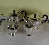 Silver Tea & Coffee Set, Gadroon