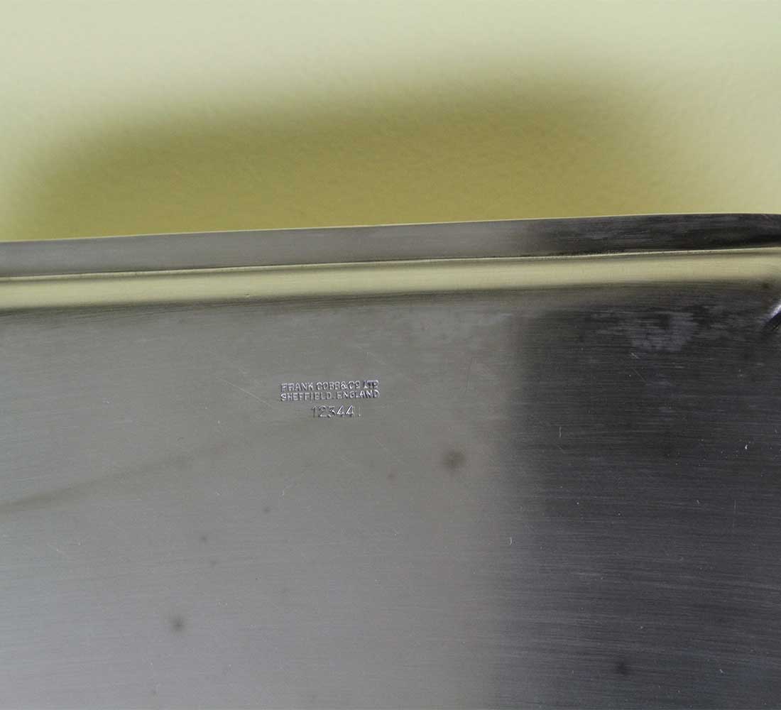 Silver Shaped Corners Salver 14 in. Silver Shaped Corners Salver 14 in.