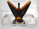 Silver Gallery Tray,  Oblong Embossed, Chased & Pierced Border