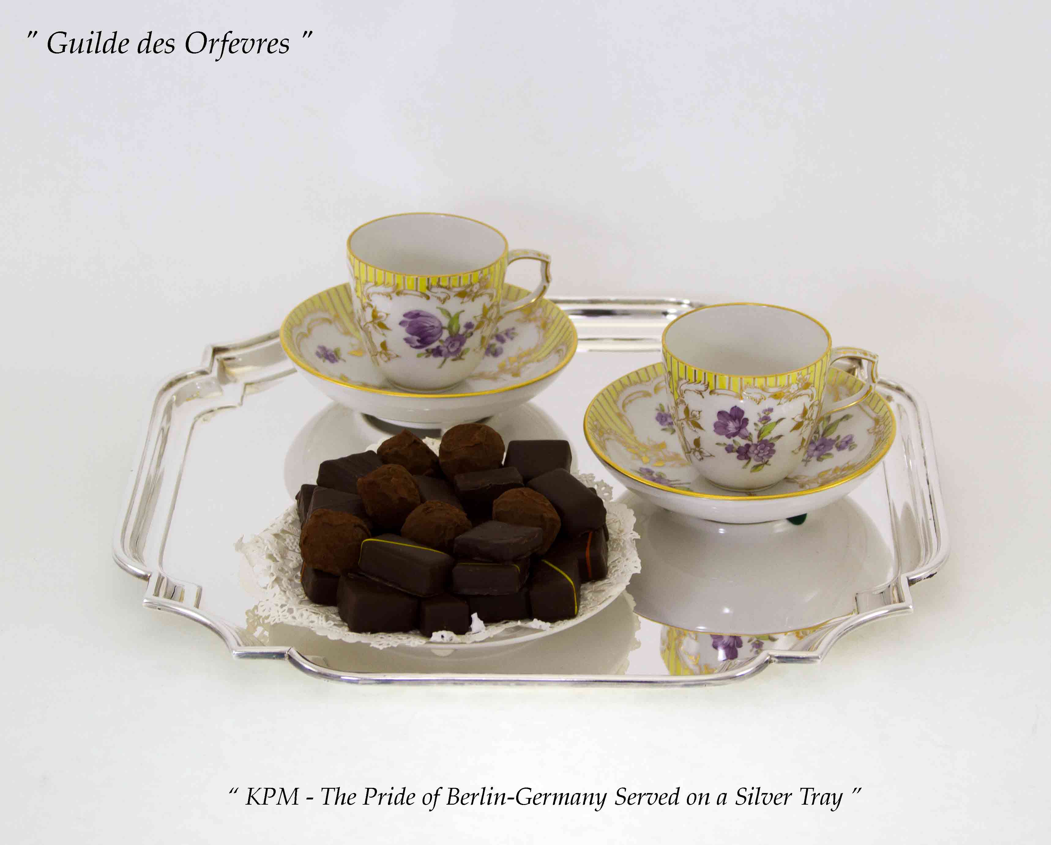 Silver Square Salver, Chippendale Shaped Corners 12 in. Silver Square Salver, Chippendale Shaped Corners 12 in.