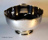 Tiffany Silver Punch Bowl with Jubilee Applied Border