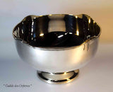 Tiffany Silver Punch Bowl with Jubilee Applied Border