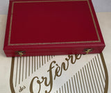 Silver Set of 12 Pastry Forks, Du Barry