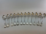 Complete European Cutlery Set for 12, including Fish Eaters & Serving Pieces 119 pieces.