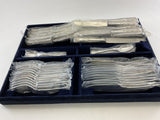Complete European Cutlery Set for 12, including Fish Eaters & Serving Pieces 119 pieces.