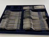 Complete European Cutlery Set for 12, including Fish Eaters & Serving Pieces 119 pieces.
