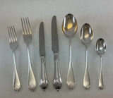 Complete European Cutlery Set for 12, including Fish Eaters & Serving Pieces 113 pieces. Georgian.