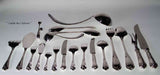 Silver Plated 1 Pair Fish Eaters, Fish Fork & Fish Knife, La Regence .