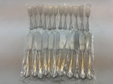 Complete European Cutlery Set for 12, including Fish Eaters & Serving Pieces 119 pieces.