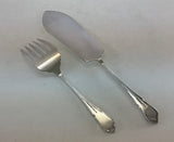 A Silver Cutlery Set of 63 Pieces, Dubarry with Antique Sheffield Dinner Knives