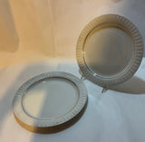 Rosenthal 18  European Dinner Plates- Lanzette Platinum