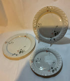 A 75 Pieces European Dinner Set Diamond Shape Rim by Rosenthal
