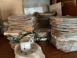A Set 101 Pieces Exquisite Porcelain With Kiruna Blue-Mittsomer by Rosenthal