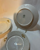 An Exquisite Set of 78 Pieces Porcelain  With Gold Roses by Rosenthal.