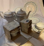 Rosenthal Exquisite Dinner & Tea Set, 100 Piece Set With Blue Garland.