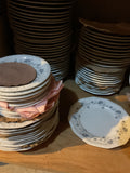 Exquisite 73 Pieces Set Porcelain  With  Gray Bouquet. by Rosenthal