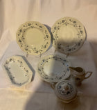Exquisite 73 Pieces Set Porcelain  With  Gray Bouquet. by Rosenthal