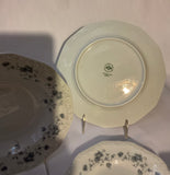Exquisite 73 Pieces Set Porcelain  With  Gray Bouquet. by Rosenthal