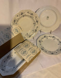 Exquisite 73 Pieces Set Porcelain  With  Gray Bouquet. by Rosenthal