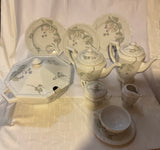 A Set of 67 Pieces Exquisite Porcelain With Black Berries Branch by Rosenthal
