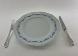 Rosenthal Exquisite Dinner & Tea Set, 100 Piece Set With Blue Garland.