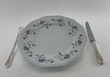 Exquisite 73 Pieces Set Porcelain  With  Gray Bouquet. by Rosenthal