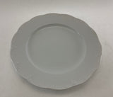 A Set of 22 Pieces Exquisite Porcelain White, Called  White Gold.