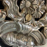 Victorian Silver Mirror After a XIX - C. Rare Gem, One of a kind.
