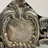 Victorian Silver Mirror After a XIX - C. Rare Gem, One of a kind.