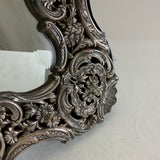 Victorian Silver Mirror After a XIX - C. Rare Gem, One of a kind.