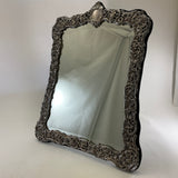 Victorian Silver Mirror After a XIX - C. Rare Gem, One of a kind.