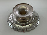 Silver Tazza Fluted Border,  Embossed