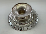 Silver Tazza Fluted Border,  Embossed