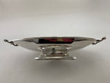 Art Nouveau Oval Centerpiece with Handles, Applied Border