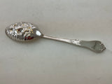 Silver Berry Spoon Partly Gilt , Chesterfield.