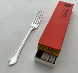 Set of 12 Dessert Spoon & Fork, Du Barry
