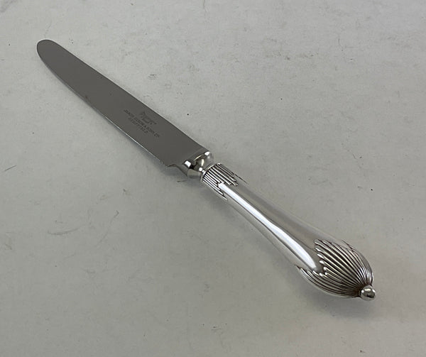 The Finest Silver Plated Dinner Knife, Georgian.